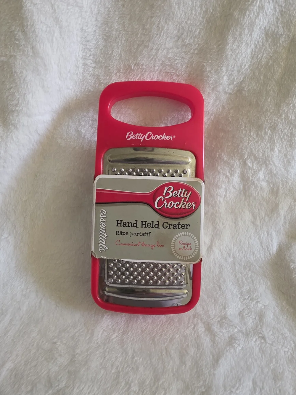 Betty Crocker Hand Held Grater - Bright Pink